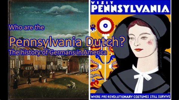 Are pennsylvania dutch german?