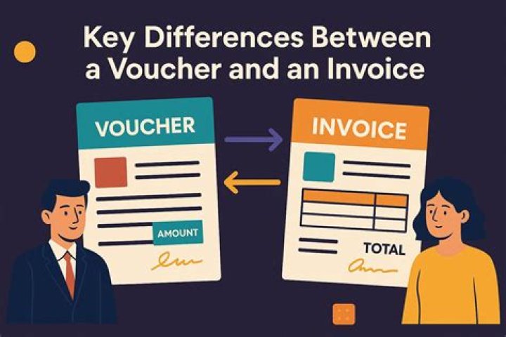 At invoice and voucher?