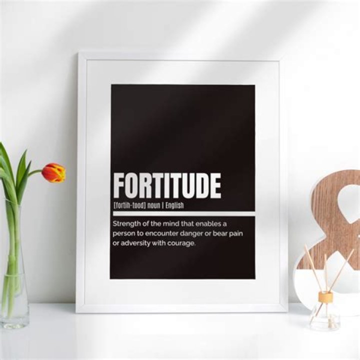 By fidelity and fortitude meaning?