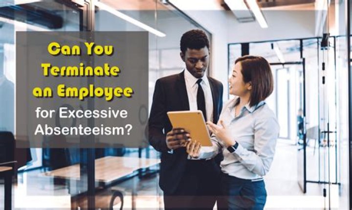 Can i terminate an employee for excessive absenteeism australia?