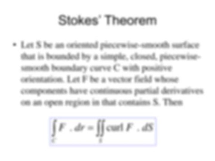 Can stokes theorem be negative?