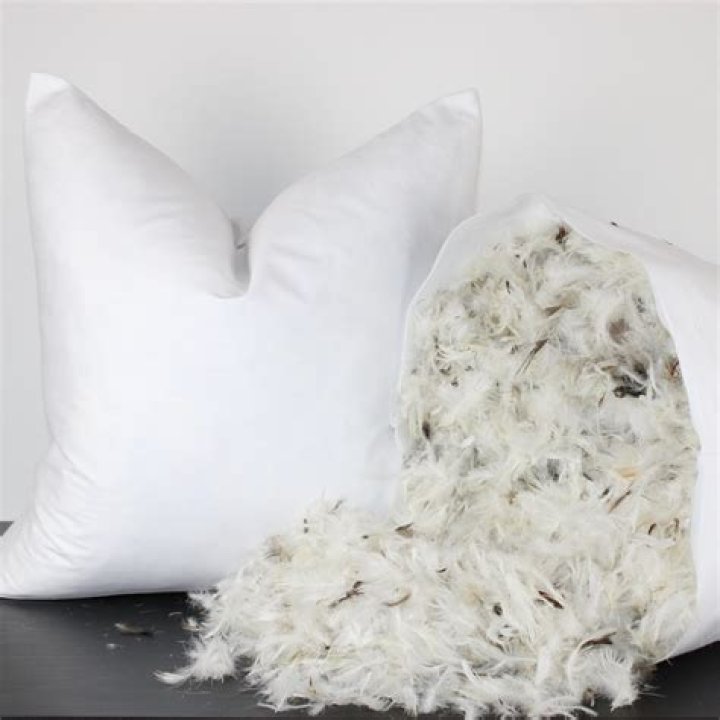 Can you wash feather cushions?