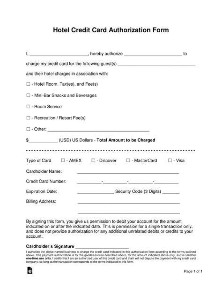 Do all hotels authorize for incidentals?