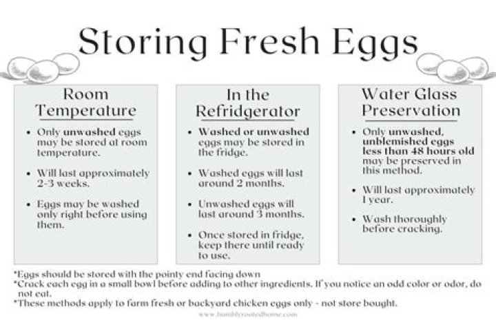 Do eggs always have to be refrigerated?