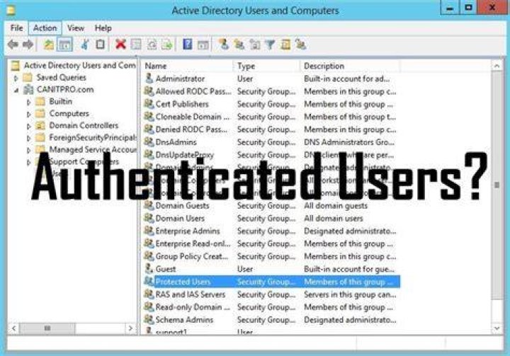 Does authenticated users include computer accounts?