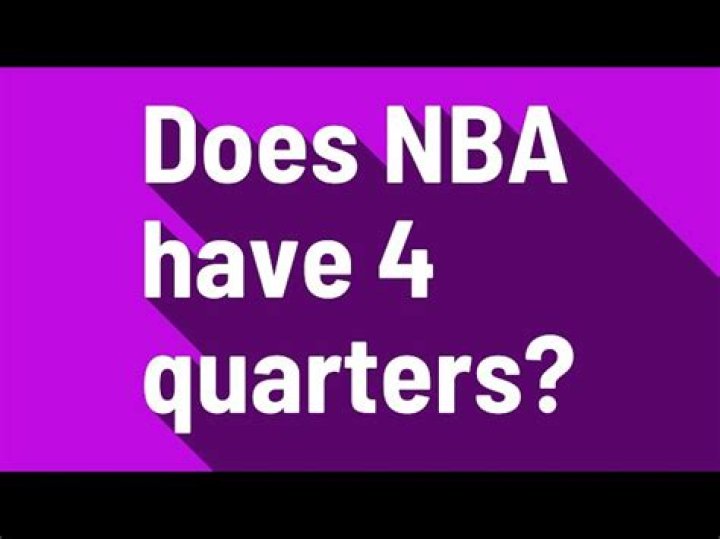 Does basketball have quarters?