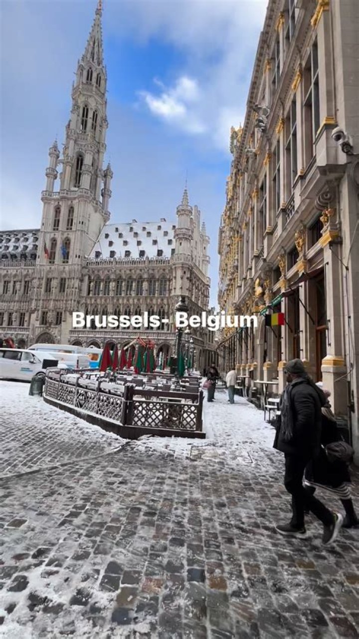 Does brussels get snow?