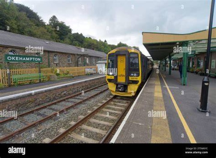 Does okehampton have a train station?