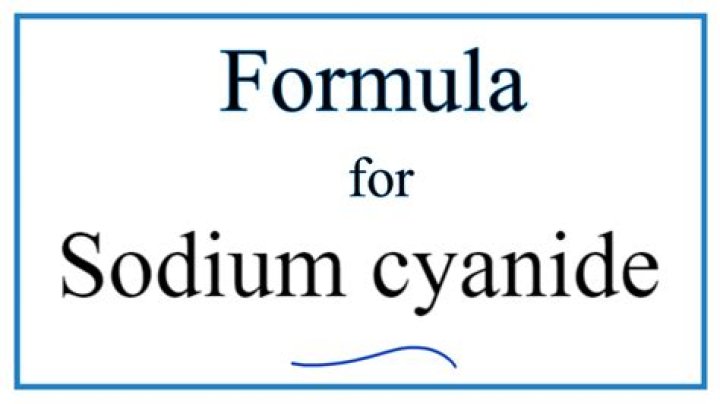 Formula for sodium cyanide?