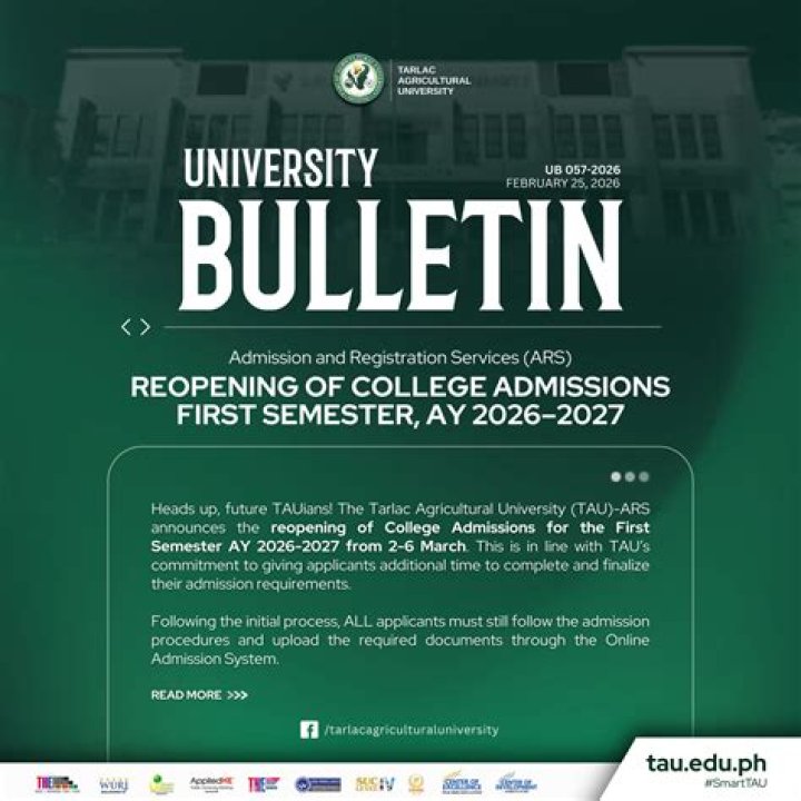 Has ebsu started giving admission for 2021?