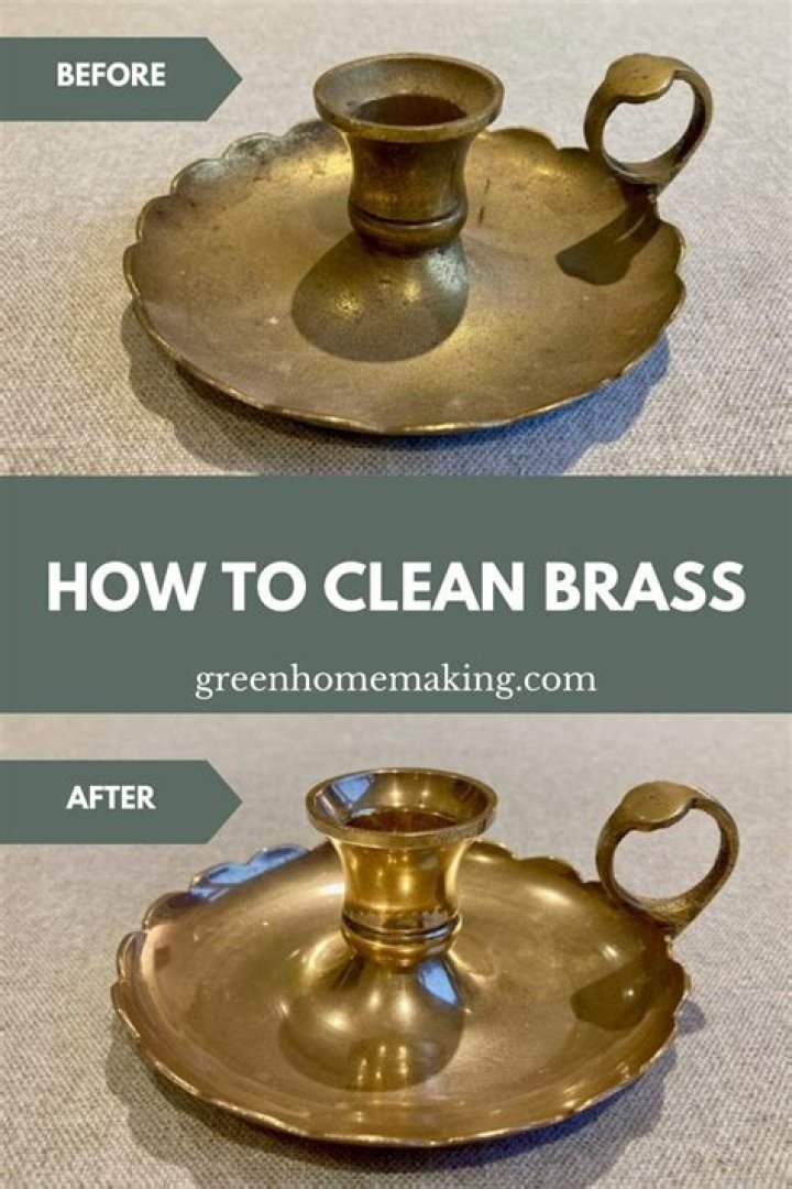How long to leave brass banisher on?