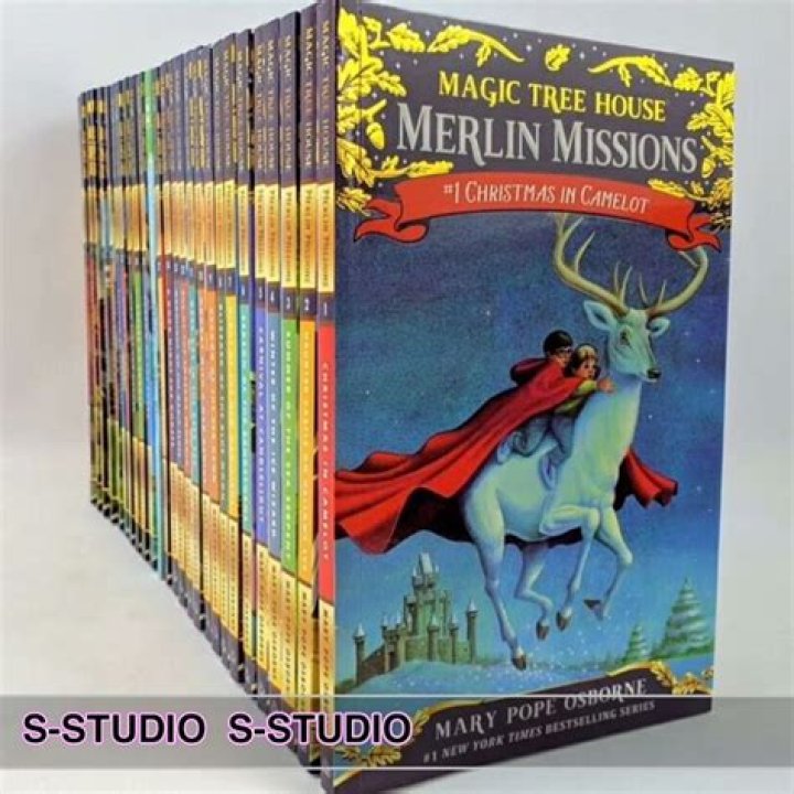 How many merlin's missions books are there?