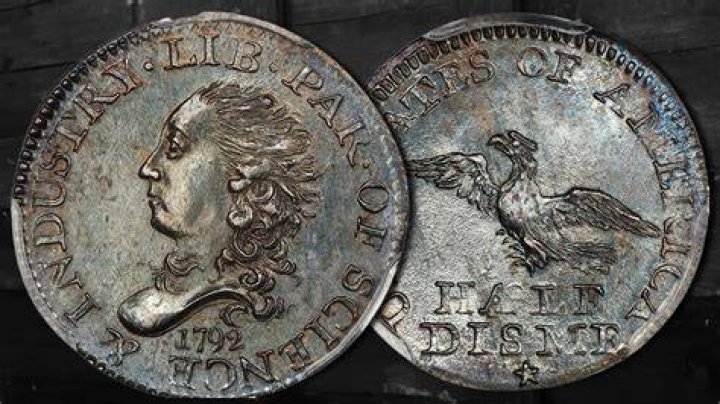 How much is a 1792 half dime worth?