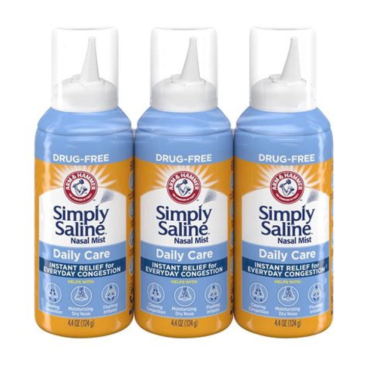 How saline is given?