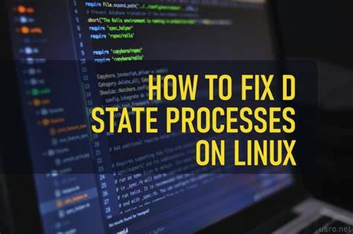 How to clear d state process in linux?