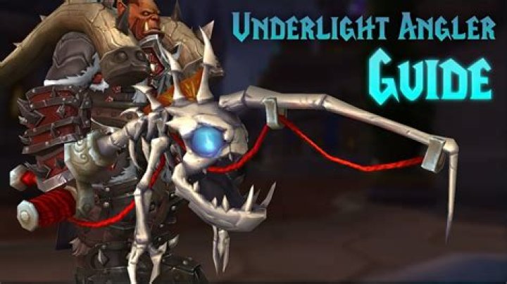 How to get underlight angler shadowlands?