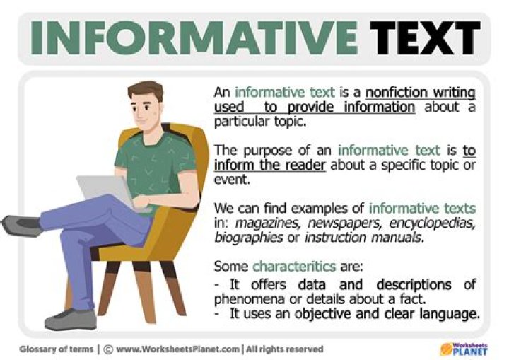 Informative used in a sentence?
