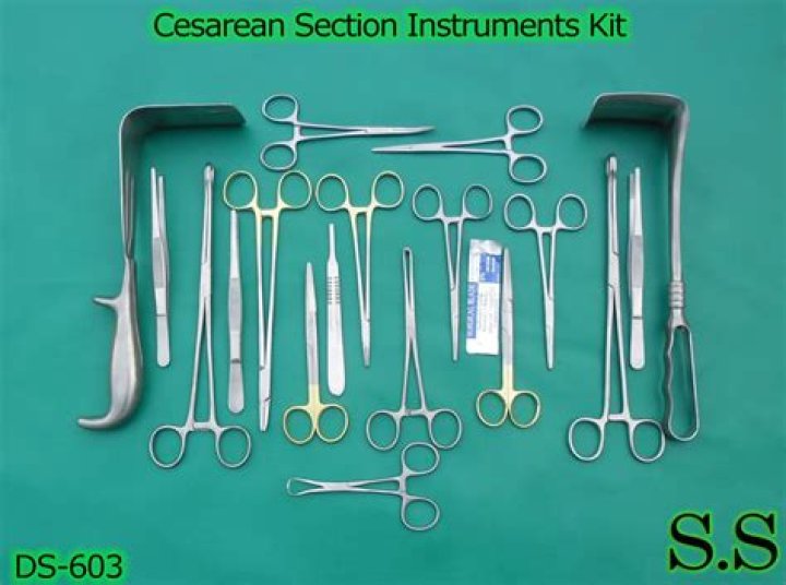 Instruments used in cesarean section?