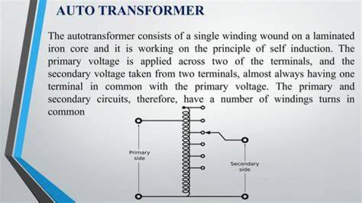 Is a ballast an autotransformer?
