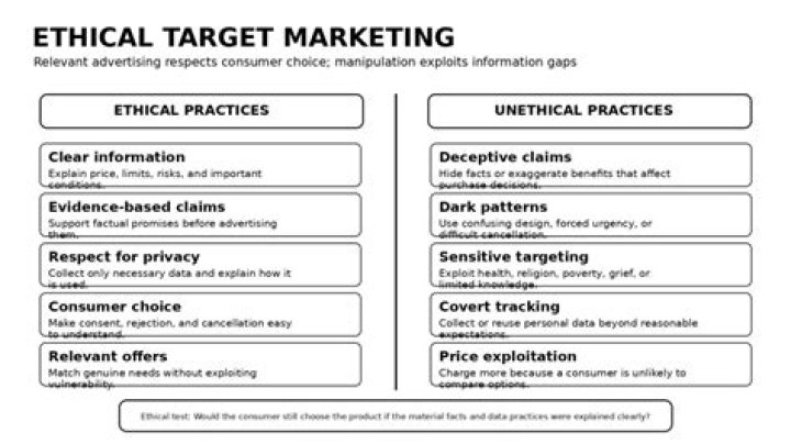 Is it ethical to target uninformed consumers?
