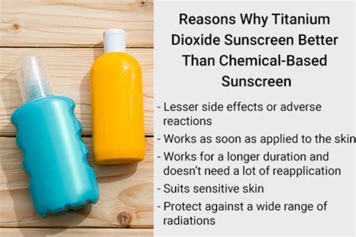 Is titanium dioxide sunscreen?