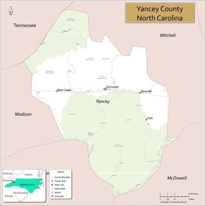 Is yancey county nc dry?