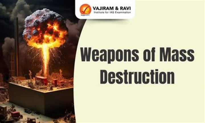 Should weapons of mass destruction?