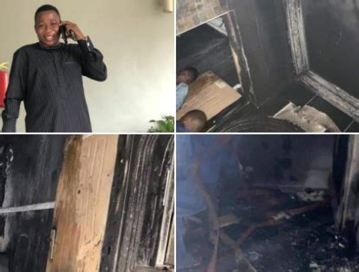 Was sunday igboho house burnt?