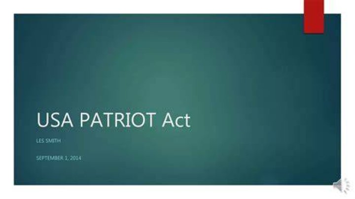 Was the usa patriot act repealed in 2006?