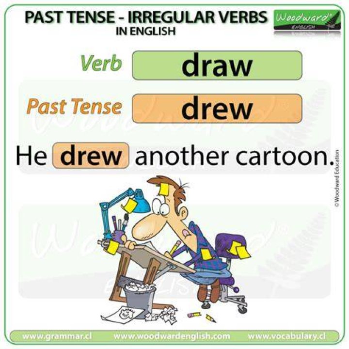 Were drew or drawn?