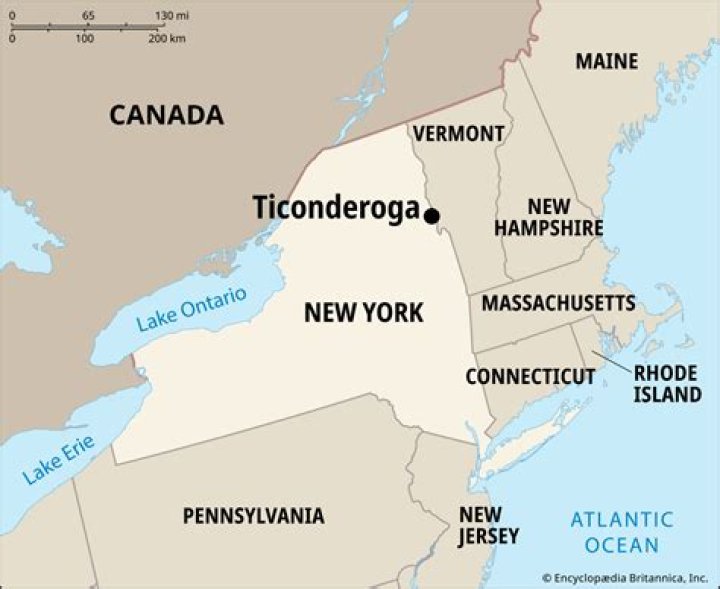 Were is fort ticonderoga?