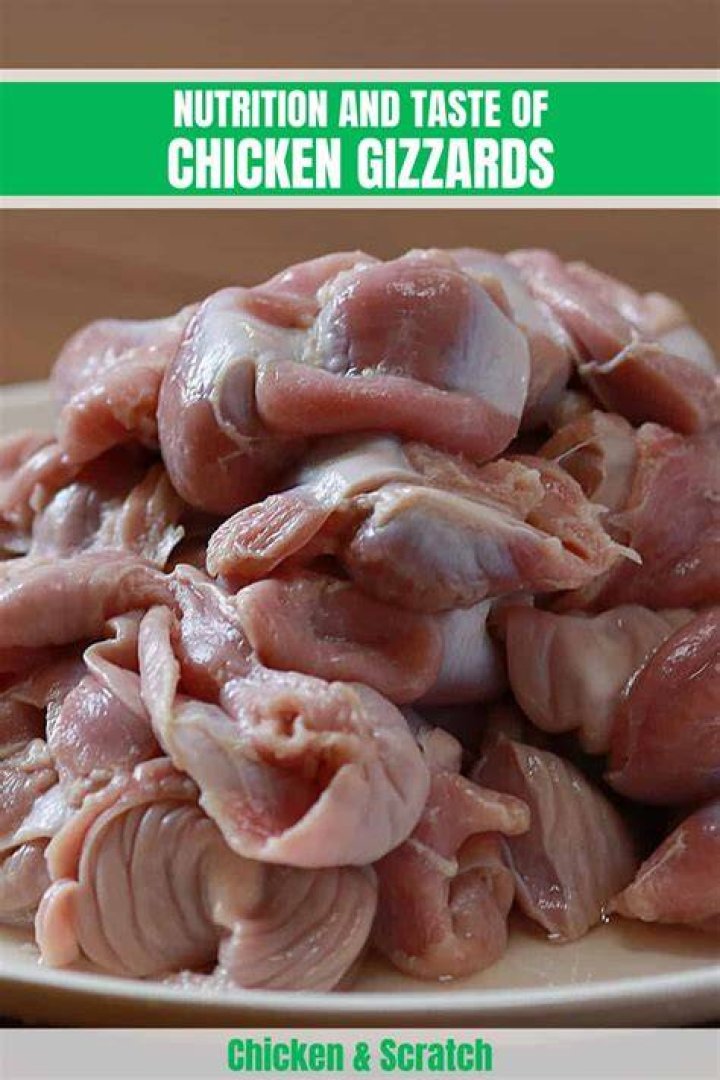 What are giblets and gizzards?