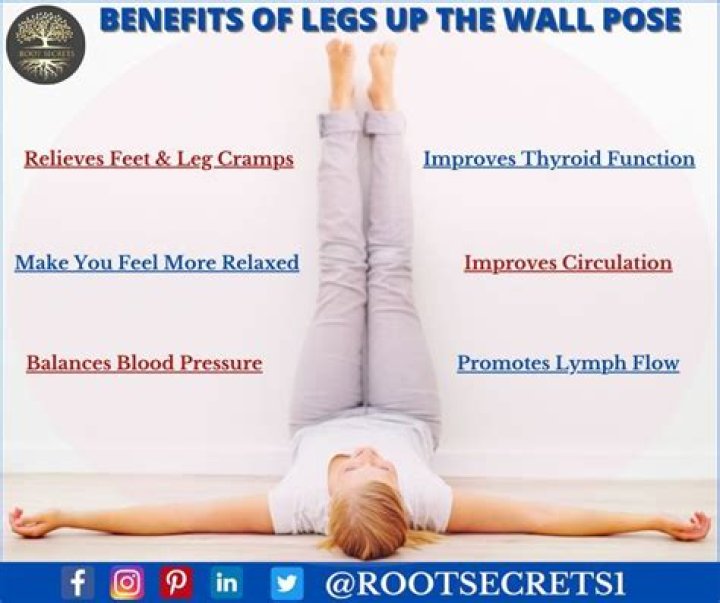 What are the benefits of putting your legs up?