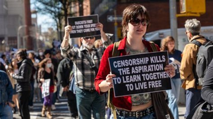 What did gruber conclude about censorship of the media?