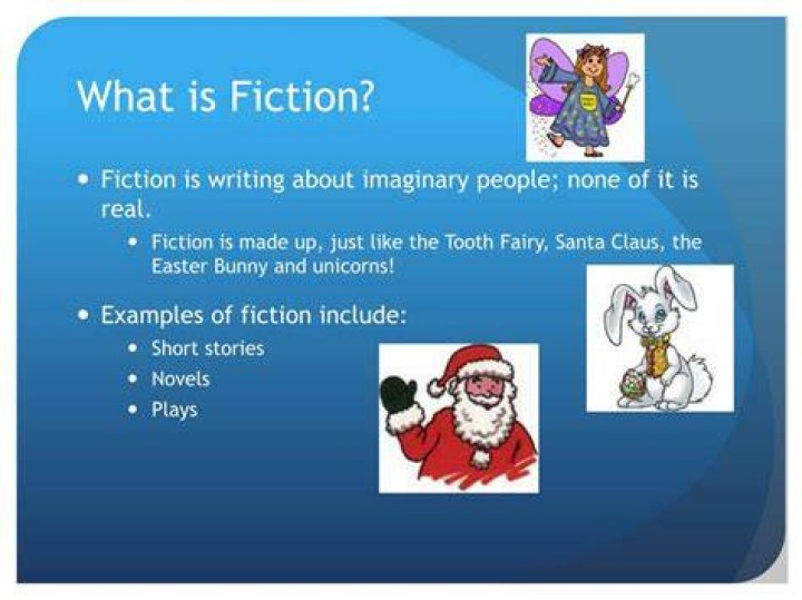 What does fictional mean?