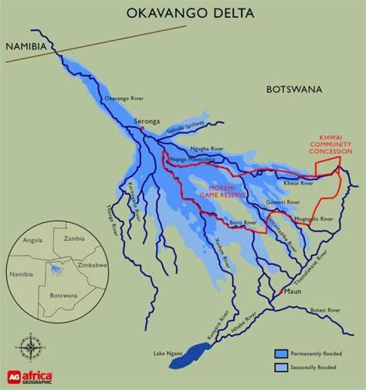 What does okavango mean?
