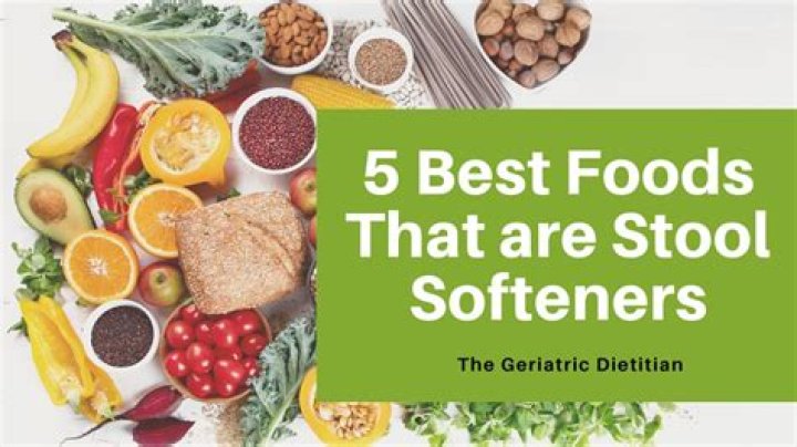 What food soften stool?