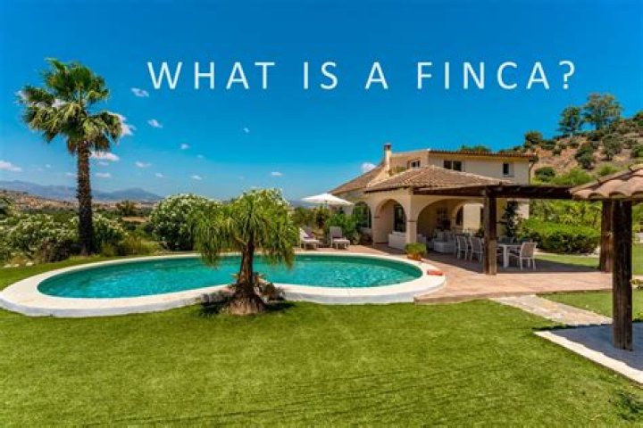 What is a spanish finca?