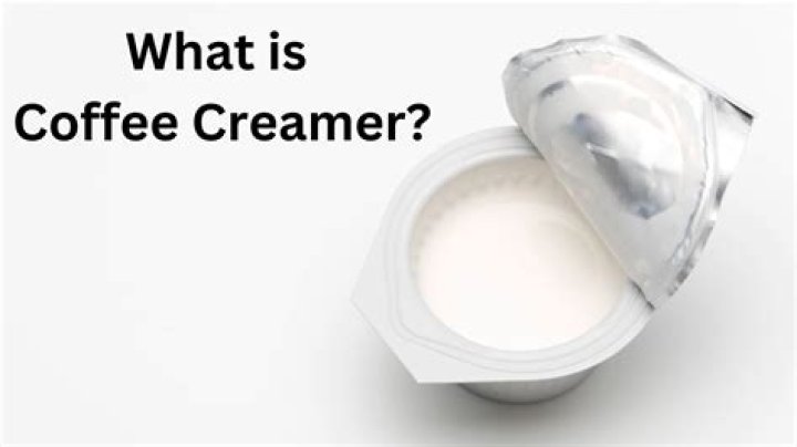 What is coffee creamer?