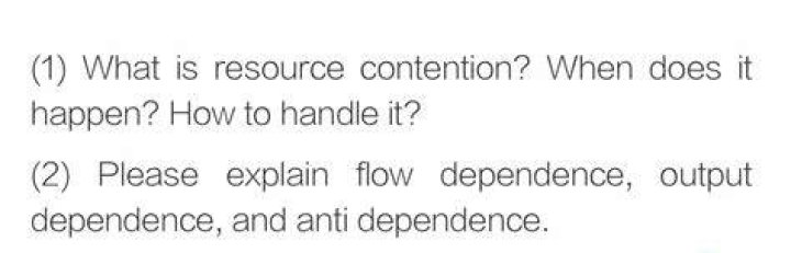 What is resource contention?