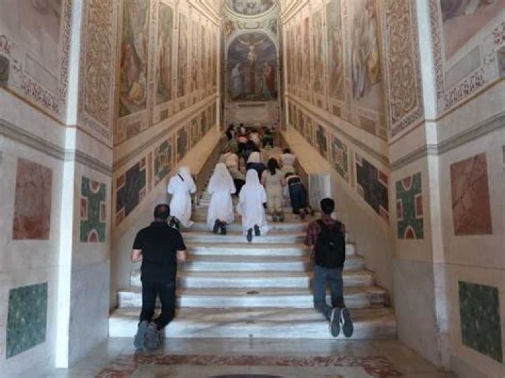 What is the scala sancta?
