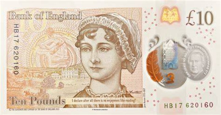 Whats on the back of a ten pound note?
