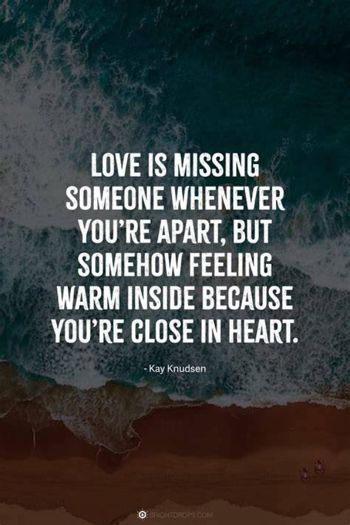 When someone is warm-hearted?