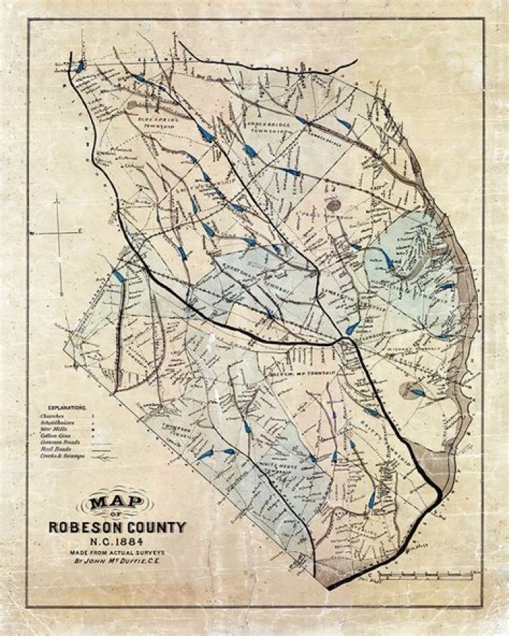 When was robeson county nc formed?