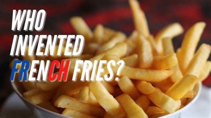 When was the first french fry made?