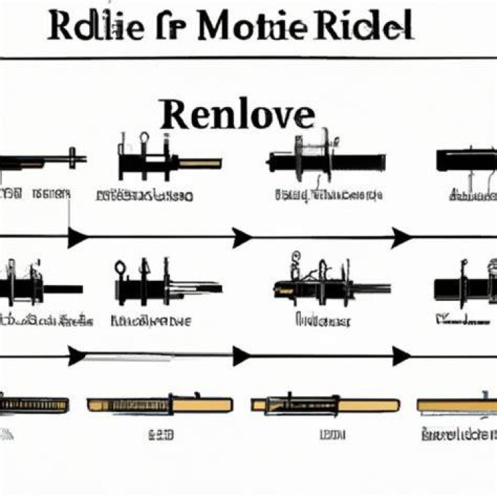 When were repeating rifles invented?