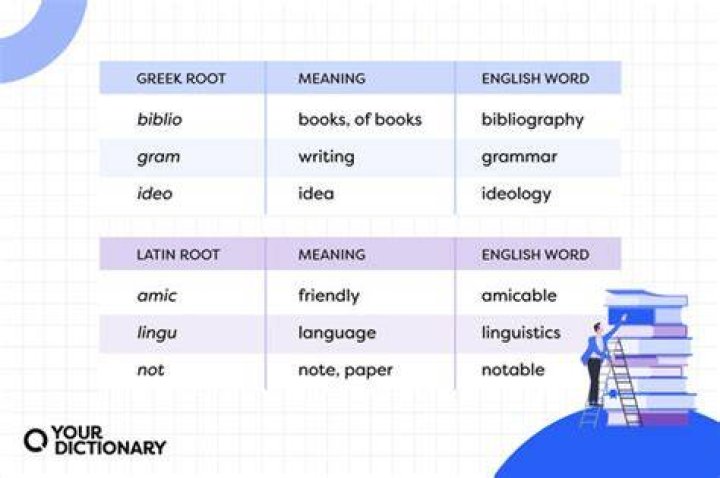 Where did the word lexicography come from?