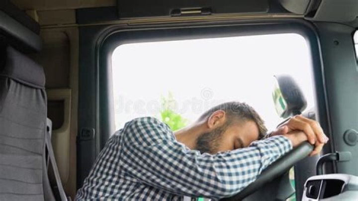 Where do lorry drivers sleep?