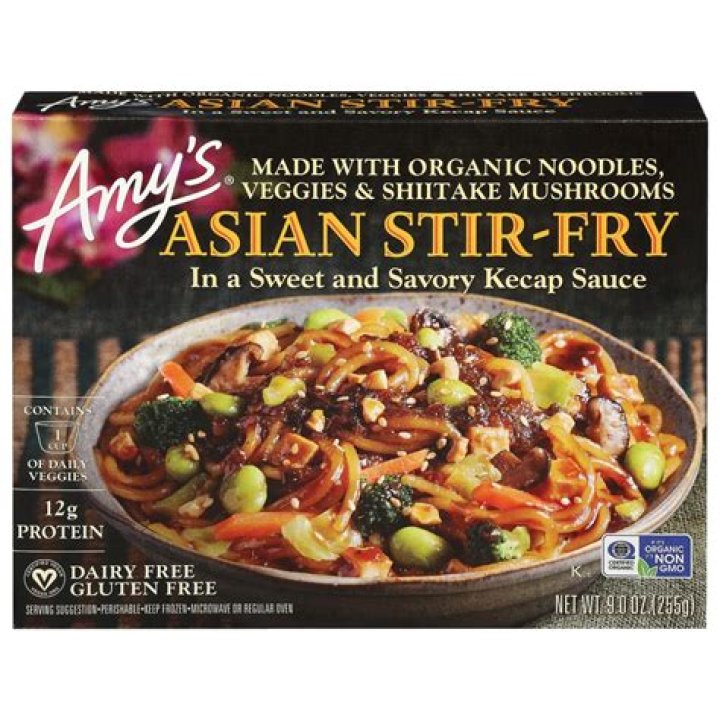 Where is amy's frozen food made?