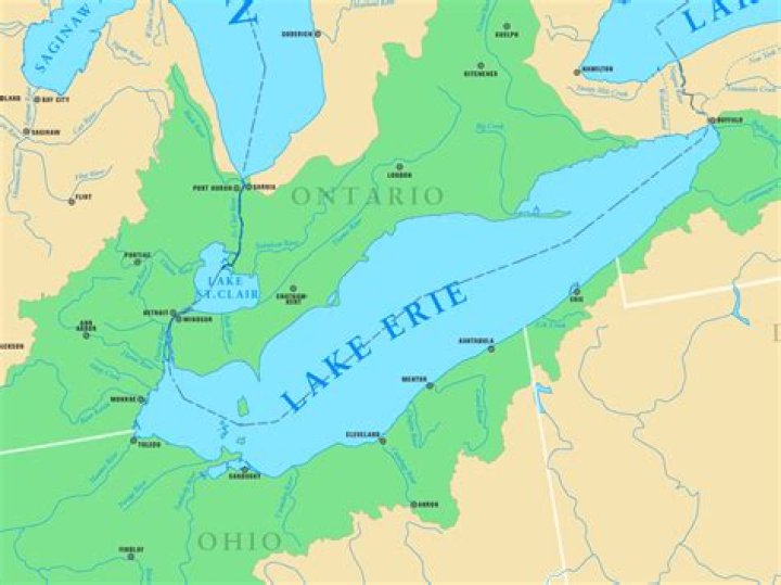 Where is lake erie?